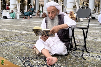 حضور زائران در حرم نبوی 7