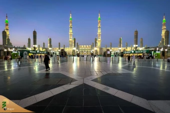 حضور زائران در حرم نبوی 26