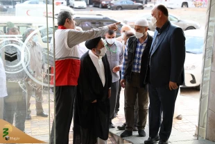 بازدید سرپرست حجاج ایرانی از درمانگاه مرکزی زائران ایرانی در مدینه 3