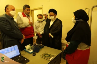 بازدید سرپرست حجاج ایرانی از درمانگاه مرکزی زائران ایرانی در مدینه 5