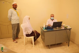 بازدید سرپرست حجاج ایرانی از درمانگاه مرکزی زائران ایرانی در مدینه 3