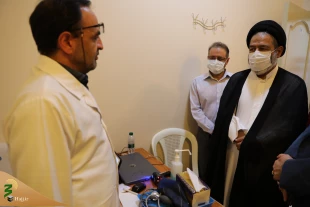 بازدید سرپرست حجاج ایرانی از درمانگاه مرکزی زائران ایرانی در مدینه 2