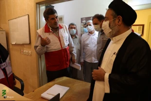 بازدید سرپرست حجاج ایرانی از درمانگاه مرکزی زائران ایرانی در مدینه 5