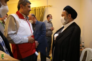 بازدید سرپرست حجاج ایرانی از درمانگاه مرکزی زائران ایرانی در مدینه 6