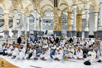 وداع حجاج با کعبه  8