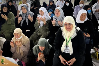 وداع حجاج با کعبه  7