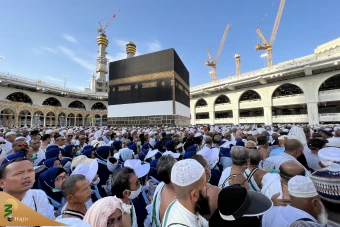 وداع حجاج با کعبه  17