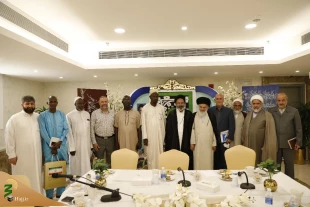 Head of the Central Africa Hajj mission meets Head of the Iranian pilgrims 3