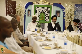 Head of the Central Africa Hajj mission meets Head of the Iranian pilgrims 5