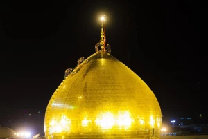 کربلا با شست‌وشوی گنبد حرم امام حسین آماده محرم شد