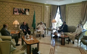 دیدار رئیس ستاد مدینه منوره و رئیس دفتر نمایندگی با معاون وزیر حج عربستان در مدینه منوره