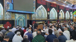 مراسم معنوی دعای پرفیض کمیل در خیمه گاه سیدالشهدا در کربلا  2