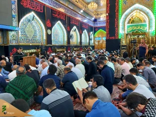مراسم معنوی دعای پرفیض کمیل در خیمه گاه سیدالشهدا در کربلا  4