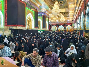 مراسم معنوی دعای پرفیض کمیل در خیمه گاه سیدالشهدا در کربلا  6