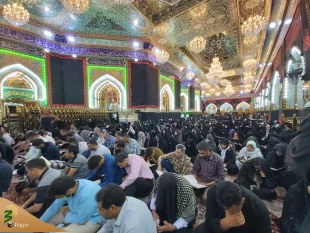 مراسم معنوی دعای پرفیض کمیل در خیمه گاه سیدالشهدا در کربلا  7