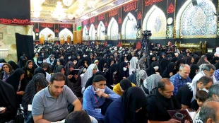 مراسم معنوی دعای پرفیض کمیل در خیمه گاه سیدالشهدا در کربلا  10