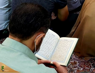 مراسم معنوی دعای پرفیض کمیل در خیمه گاه سیدالشهدا در کربلا  11