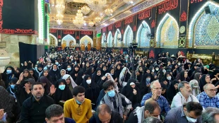 مراسم معنوی دعای پرفیض کمیل در خیمه گاه سیدالشهدا در کربلا  16