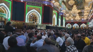مراسم معنوی دعای پرفیض کمیل در خیمه گاه سیدالشهدا در کربلا  17