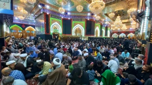 مراسم معنوی دعای پرفیض کمیل در خیمه گاه سیدالشهدا در کربلا  21