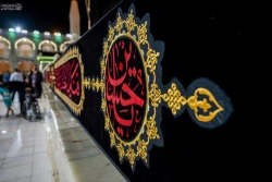 با حضور خیل عظیم زائران؛

پرچم حرم امام حسین (ع) تعویض شد 6