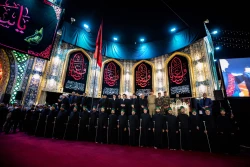 آئین تعویض پرچم گنبد حرم آستان مقدس حسینی و عباسی 14