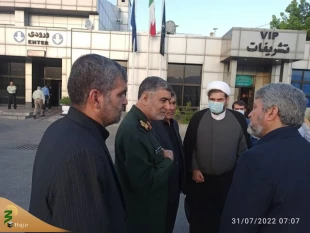 بررسی وضعیت مرز زمینی مهران با حضور رئیس سازمان حج و زیارت 2