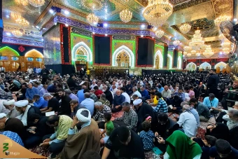  مراسم دعای کمیل در کربلای معلی 2