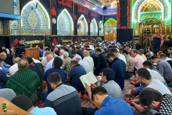  مراسم دعای کمیل در کربلای معلی 3