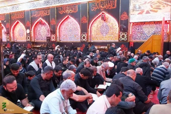  مراسم دعای کمیل در کربلای معلی 16