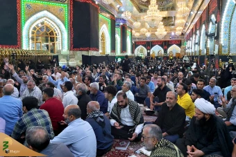  مراسم دعای کمیل در کربلای معلی 6
