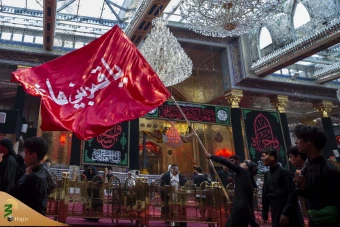 عزاداری عاشقان اباعبدالله الحسین در کربلای معلی 3