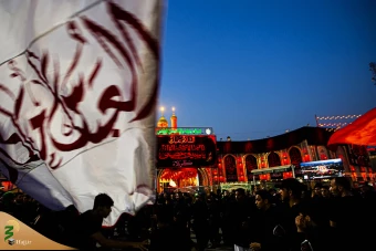 عزاداری عاشقان اباعبدالله الحسین در کربلای معلی 5