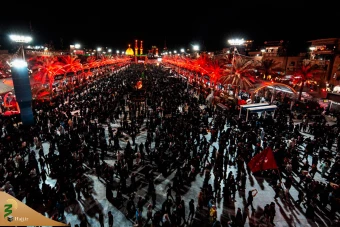 عزاداری عاشقان اباعبدالله الحسین در کربلای معلی 16