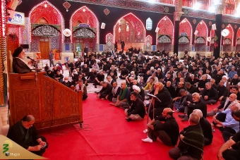 عزاداری عاشقان اباعبدالله الحسین در کربلای معلی 10