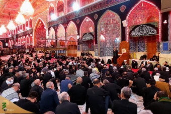 عزاداری عاشقان اباعبدالله الحسین در کربلای معلی 17
