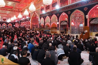 عزاداری عاشقان اباعبدالله الحسین در کربلای معلی 11