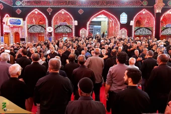 عزاداری عاشقان اباعبدالله الحسین در کربلای معلی 20