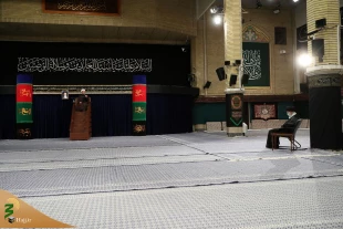 مراسم عزاداری شب شهادت حضرت امام سجاد علیه‌السلام با حضور رهبر انقلاب 2