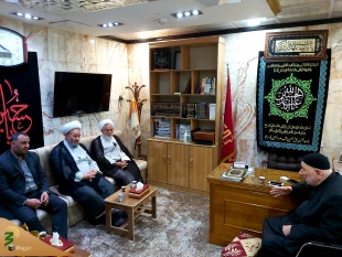 دیدار نماینده بعثه در عراق با نائب تولیت حرم امام حسین علیه السلام 3