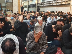 عزاداری شام شهادت امام سجاد ع در سرداب امام علی (ع) حرم حضرت اباالفضل العباس (ع) 2