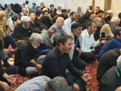 عزاداری شام شهادت امام سجاد ع در سرداب امام علی (ع) حرم حضرت اباالفضل العباس (ع) 3
