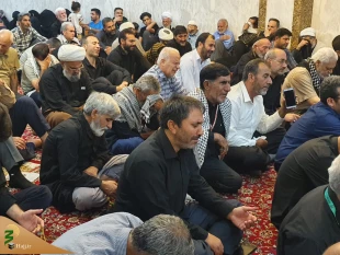 عزاداری شام شهادت امام سجاد ع در سرداب امام علی (ع) حرم حضرت اباالفضل العباس (ع) 3