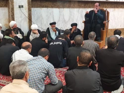 عزاداری شام شهادت امام سجاد ع در سرداب امام علی (ع) حرم حضرت اباالفضل العباس (ع) 4