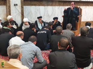 عزاداری شام شهادت امام سجاد ع در سرداب امام علی (ع) حرم حضرت اباالفضل العباس (ع) 4