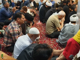 عزاداری شام شهادت امام سجاد ع در سرداب امام علی (ع) حرم حضرت اباالفضل العباس (ع) 6