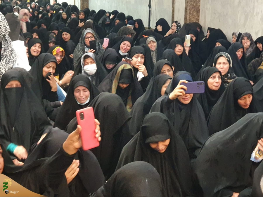عزاداری شام شهادت امام سجاد ع در سرداب امام علی (ع) حرم حضرت اباالفضل العباس (ع) 7