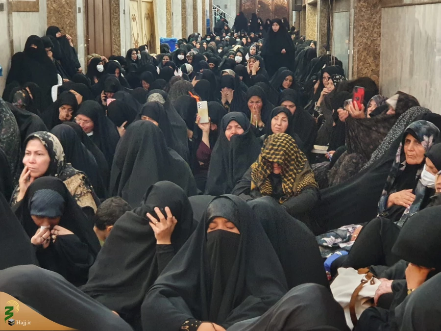 عزاداری شام شهادت امام سجاد ع در سرداب امام علی (ع) حرم حضرت اباالفضل العباس (ع) 10