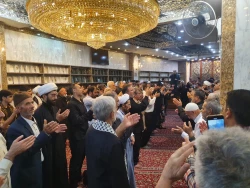 عزاداری شام شهادت امام سجاد ع در سرداب امام علی (ع) حرم حضرت اباالفضل العباس (ع) 12