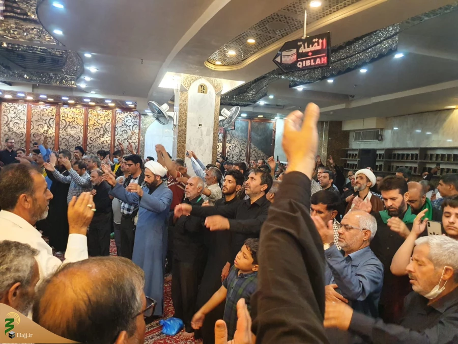 عزاداری شام شهادت امام سجاد ع در سرداب امام علی (ع) حرم حضرت اباالفضل العباس (ع) 16